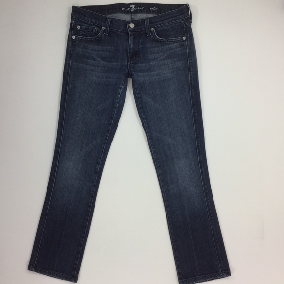 7 For All ManKind Edie Denim Jean - Picture 2 of 8